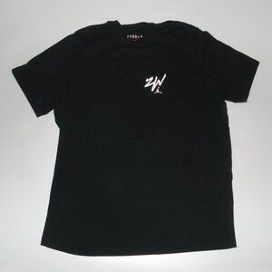 Nike Jordan T-Shirt NBA Zion Williamson ZW Black Men's Size XL